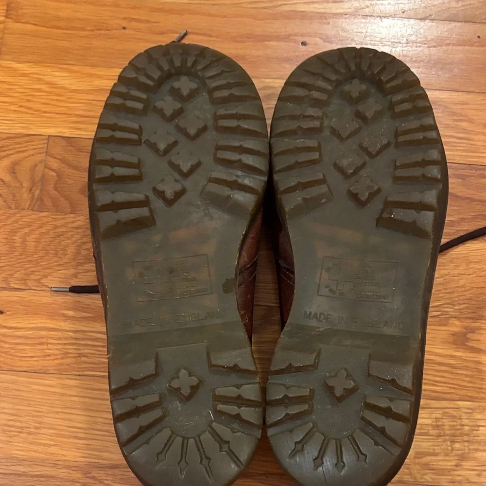 Dr. Martens Distressed Brown Leather Derbys